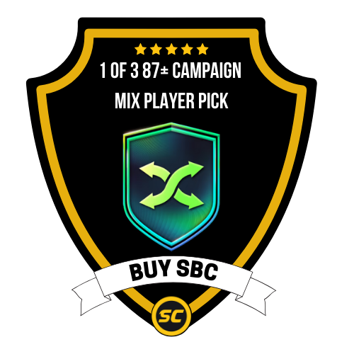 EA FC 26 SBC 1 of 3 87+ Campaign Mix Player Pick - PC